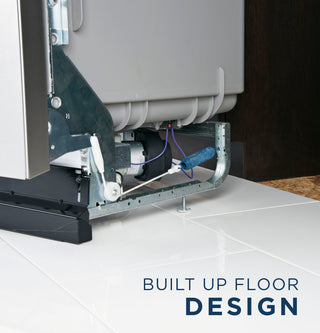 GE® ADA Compliant Stainless Steel Interior Dishwasher with Sanitize Cycle