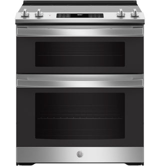 GE® 30" Slide-In Electric Convection Double Oven Range