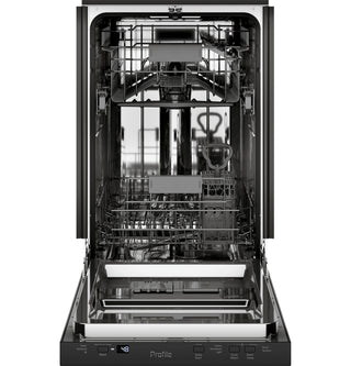 GE Profile™ 18" ADA Compliant Stainless Steel Interior Dishwasher with Sanitize Cycle