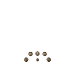 Café™ 5 Electric Cooktop Knobs - Brushed Bronze