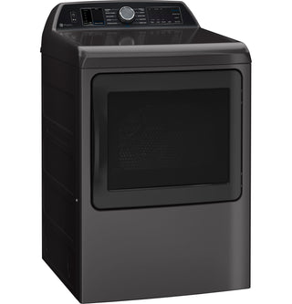 GE Profile™ 7.4 cu. ft. Capacity Smart aluminized alloy drum Gas Dryer with Sanitize Cycle and Sensor Dry