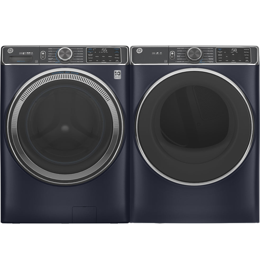 GE® 5.0 cu. ft. Capacity Smart Front Load ENERGY STAR® Steam Washer with SmartDispense™ UltraFresh Vent System with OdorBlock™ and Sanitize + Allergen