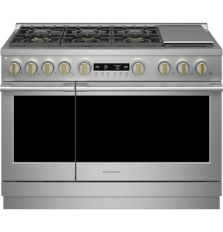 Monogram 48" All Gas Professional Range with 6 Burners and Griddle (Natural Gas)