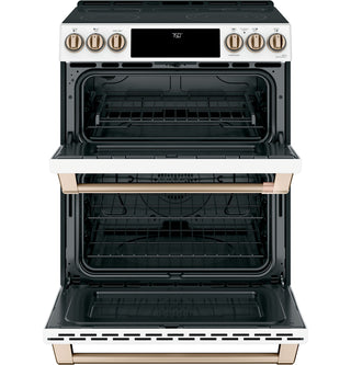 Café™ 30" Smart Slide-In, Front-Control, Radiant and Convection Double-Oven Range