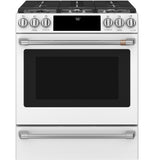 Café™ Front Control Gas Knobs and Handles - Brushed Stainless