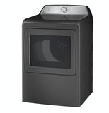 GE Profile™ 7.4 cu. ft. Capacity aluminized alloy drum Electric Dryer with Sanitize Cycle and Sensor Dry