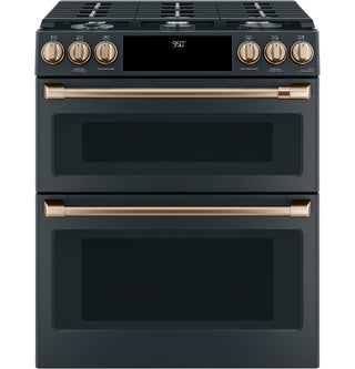 Café™ Front Control Gas Knobs and Handles - Brushed Bronze