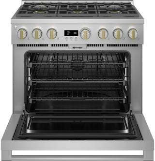 Monogram 36" Dual-Fuel Professional Range with 6 Burners (Natural Gas)