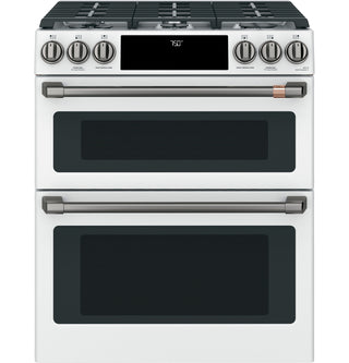 Café™ Front Control Gas Knobs and Handles - Brushed Black