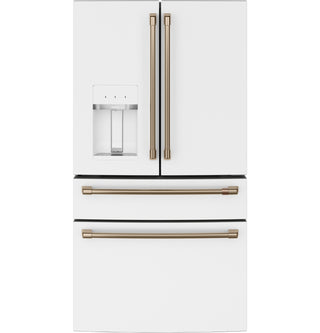 Café™ ENERGY STAR® 22.3 Cu. Ft. Smart Counter-Depth 4-Door French-Door Refrigerator