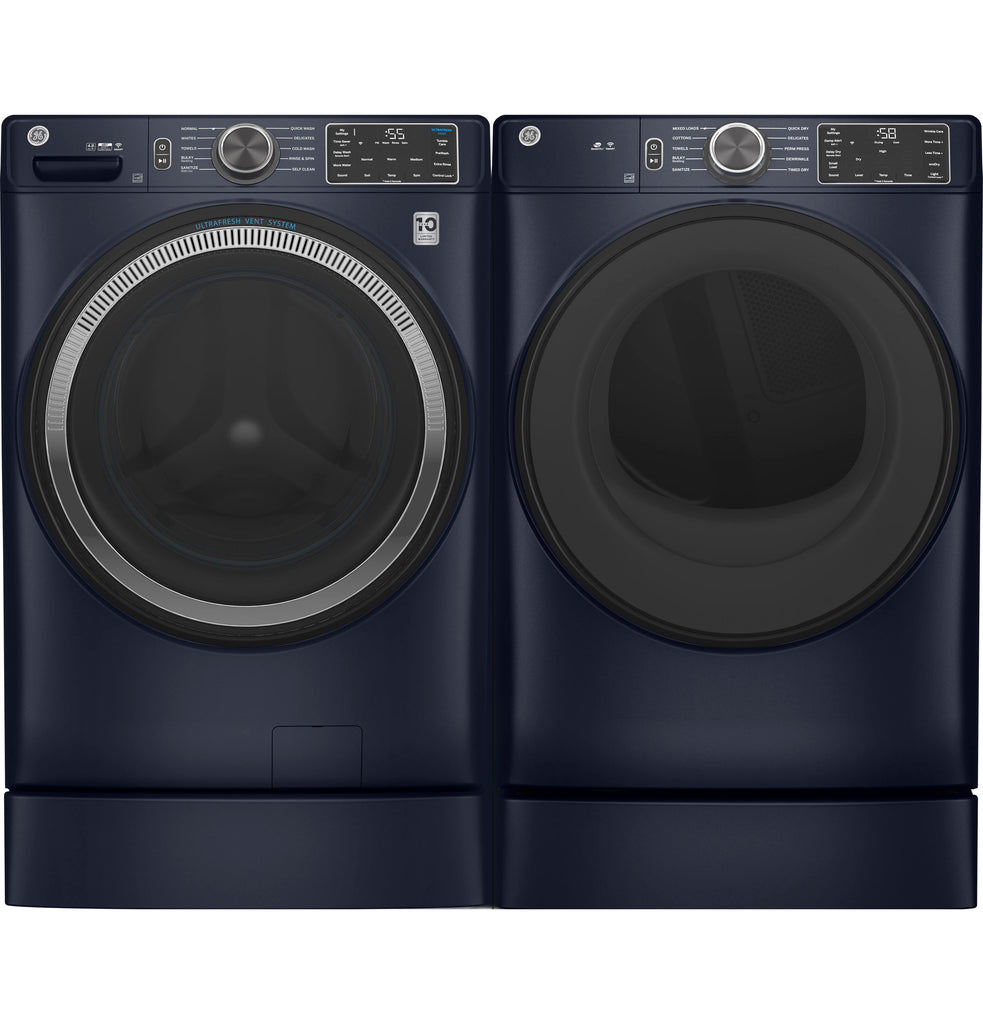GE® 7.8 cu. ft. Capacity Smart Front Load Electric Dryer with Sanitize Cycle