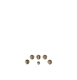 Café™ 5 Gas Cooktop Knobs - Brushed Bronze