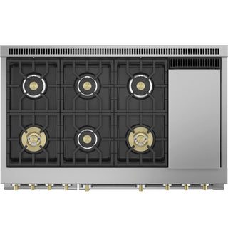 Monogram 48" All Gas Professional Range with 6 Burners and Griddle (Natural Gas)