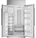 Monogram 42" Built-In Side-by-Side Refrigerator with Dispenser