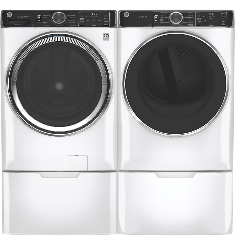 GE® 5.0 cu. ft. Capacity Smart Front Load ENERGY STAR® Steam Washer with SmartDispense™ UltraFresh Vent System with OdorBlock™ and Sanitize + Allergen