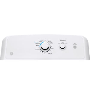 GE® 6.2 cu. ft. Capacity aluminized alloy drum Electric Dryer