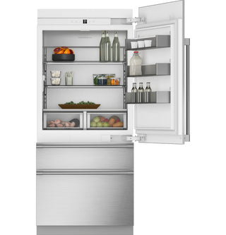Monogram 36" Integrated Bottom-Freezer Refrigerator