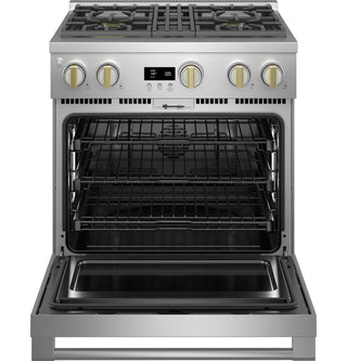 Monogram 30" Dual-Fuel Professional Range with 4 Burners (Natural Gas)