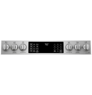 Café™ 30" Smart Slide-In, Front-Control, Gas Double-Oven Range with Convection