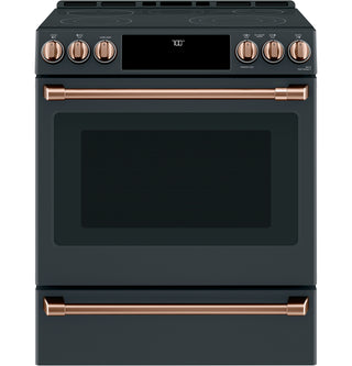 Café™ Front Control Electric Knobs and Handles - Brushed Copper