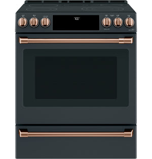 Café™ Front Control Electric Knobs and Handles - Brushed Copper