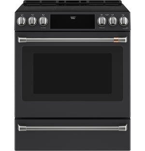 Café™ Front Control Induction Knobs and Handles - Brushed Stainless