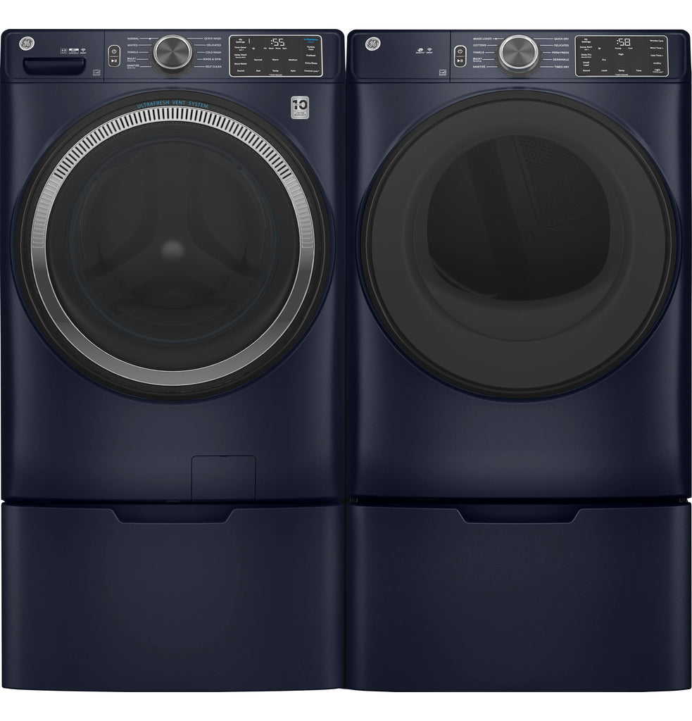 GE® 7.8 cu. ft. Capacity Smart Front Load Electric Dryer with Sanitize Cycle