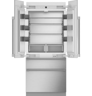 Monogram 36" Integrated French-Door Refrigerator