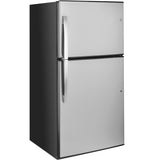 GE® ENERGY STAR® 21.1 Cu. Ft. Top-Freezer Refrigerator