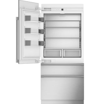 Monogram 36" Integrated Bottom-Freezer Refrigerator