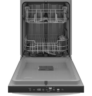 GE® Top Control with Plastic Interior Dishwasher with Sanitize Cycle & Dry Boost