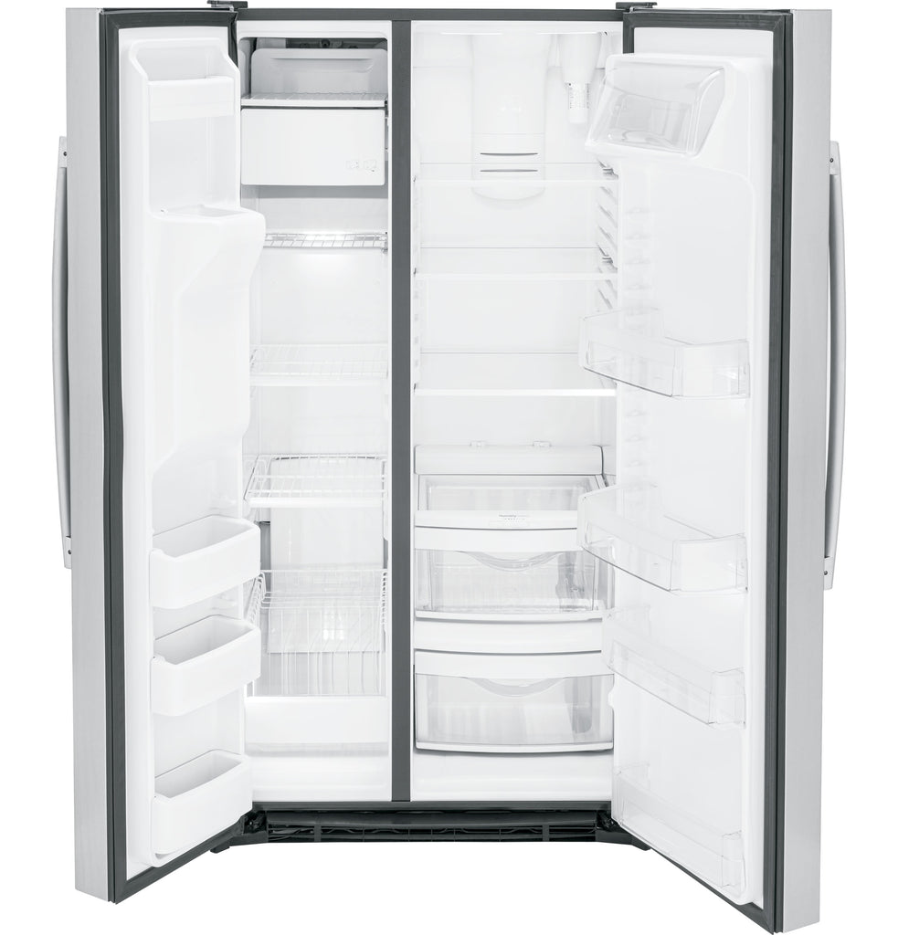 GE® 25.3 Cu. Ft. Side-By-Side Refrigerator