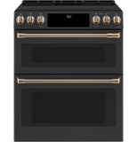 Café™ Front Control Induction Knobs and Handles - Brushed Bronze