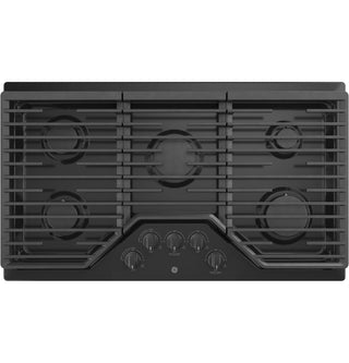 GE® 36" Built-In Gas Cooktop with 5 Burners and Dishwasher Safe Grates