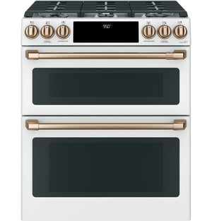 Café™ Front Control Gas Knobs and Handles - Brushed Bronze