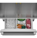Monogram 36" Integrated French-Door Refrigerator