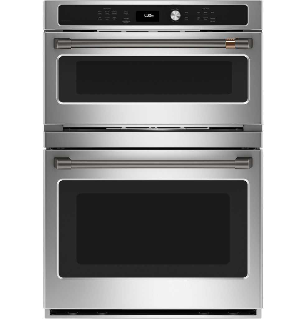 Café™ 2 - 30” Double Wall Oven Handles - Brushed Black
