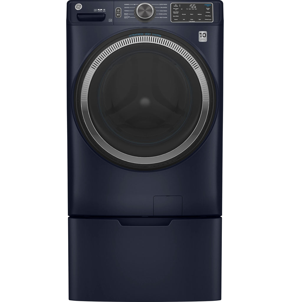 GE® 4.8 cu. ft. Capacity Smart Front Load ENERGY STAR® Washer with UltraFresh Vent System with OdorBlock™ and Sanitize w/Oxi