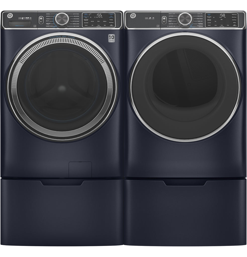 GE® 5.0 cu. ft. Capacity Smart Front Load ENERGY STAR® Steam Washer with SmartDispense™ UltraFresh Vent System with OdorBlock™ and Sanitize + Allergen