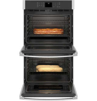 GE® 30" Smart Built-In Self-Clean Double Wall Oven with Never-Scrub Racks