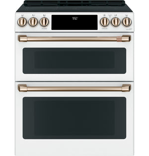 Café™ Front Control Induction Knobs and Handles - Brushed Bronze