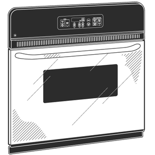 GE® 24" Electric Single Standard Clean Wall Oven