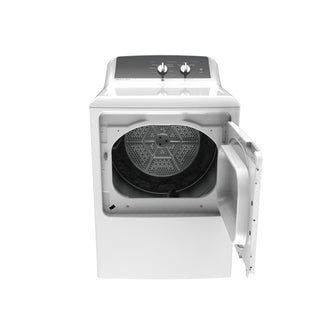 GE® 6.2 cu. ft. Capacity aluminized alloy drum Electric Dryer