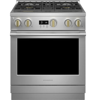 Monogram 30" All Gas Professional Range with 4 Burners (Natural Gas)