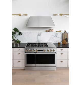 Monogram 48" Stainless Steel Professional Hood with Quietboost™ Blower