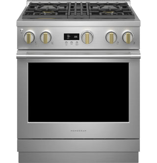 Monogram 30" Dual-Fuel Professional Range with 4 Burners (Natural Gas)
