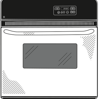 GE® 24" Electric Single Self-Cleaning Wall Oven