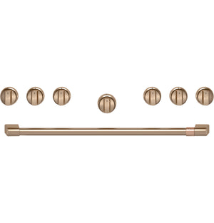 Café™ 36" Brushed Bronze Handle & Knob Set for Pro Range and Rangetop