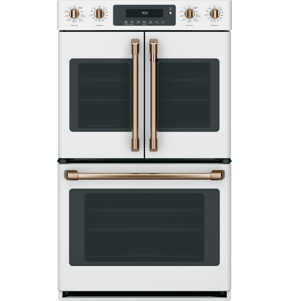 Café™ 2 French-Door Handles; 1 - 30" Handle; - Brushed Bronze