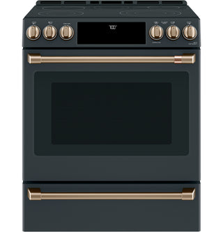 Café™ Front Control Electric Knobs and Handles - Brushed Bronze